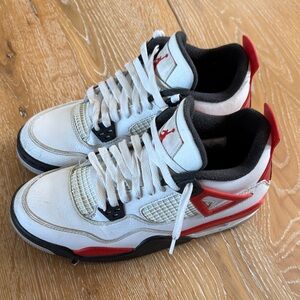 Jordan 4 Retro Red Cement GS
